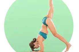 一字马练的是“腿上功夫”图片