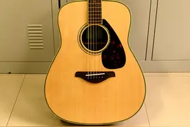 #本站首晒# YAMAHA 雅马哈 新款民谣吉他 FG830 开箱图片