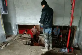 六安一别墅业主私挖地下室 物业城管房产都说管不了图片