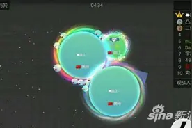 球球大作战点击任意位置的合体 随处合体图片