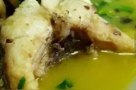 清炖梭鱼 家常做图片
