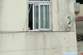 一岁顽童反锁防盗门 民警破窗解救图片