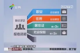 广东全面实施异地高考 外来务工人员随迁子女受惠视频封面