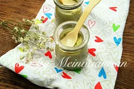 抹茶布丁的做法图片