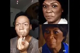 疯狂网络秀 05 男子超强化妆术惊呆网友图片