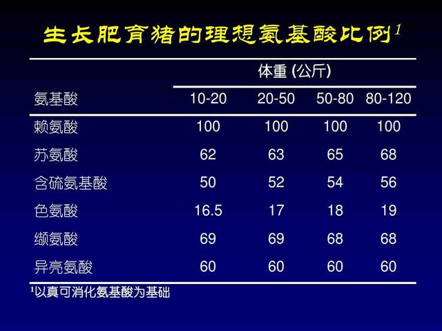 饲料中氨基酸的那些事儿