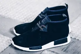 adidas NMD Chukka “Core Black” 实物近赏图片
