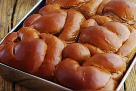 可可老面包 ——超级柔软拉丝的软面包！图片