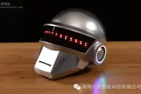 超酷！3D打印炫光头盔图片