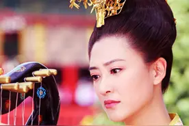 应采儿较为少见的古装造型，如此温婉娇羞更是难得图片