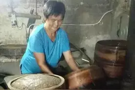 川南大山里，糍粑是这样做成的！图片