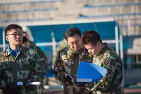 RUC国防生|武警国防生五千米跑补测完成图片