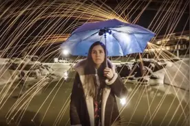 摄影技巧｜火雨钢丝绒实验视频封面