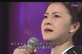 日本演歌美人坂本冬美翻唱邓丽君经典《空港》，从容而深情，美！图片