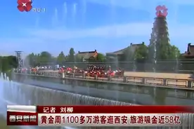 黄金周1100多万游客逛西安 旅游吸金近58亿视频封面