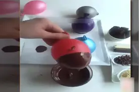 巧克力碗的制作过程，全程高能！