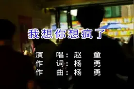 点击量超2000万次的网络神曲-赵童《我想你想疯了》图片