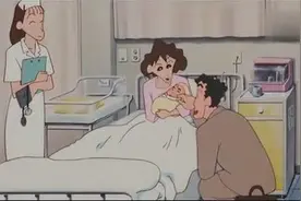 蜡笔小新中最感人的一幕图片