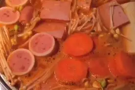 韩式辣酱火锅做法～味道一级棒图片