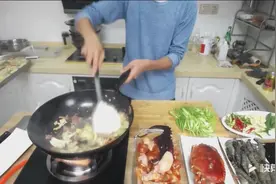 金华火腿炒花菜，简单易学视频封面