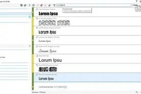 CDR X8视频教程-Corel 字体管理器（第1部分）