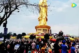 农历二月十九，番禺莲花山万人祈福观音诞图片