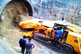 知道地铁怎么挖的么？看完这个机器你就明白了图片