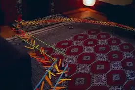 一镜到底的全场炸裂惹眼多米诺秀图片