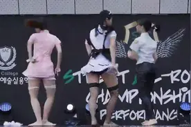 韩国女团是要逆天啊，跳这种舞图片