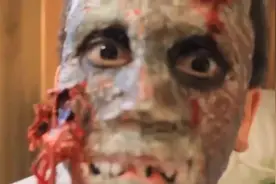 吓死人的僵尸装是怎么化出来的？看牛人手把手教你！