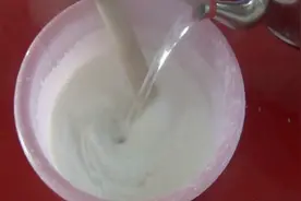 如何用水冲法制作浆糊？图片