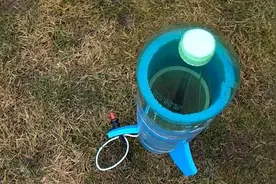 他用PVC管制作新版水火箭，最后的成品简直太炫酷图片
