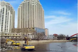 美丽夏都 清洁西宁  湟水河即将增添新景观主河道有多个小瀑布图片
