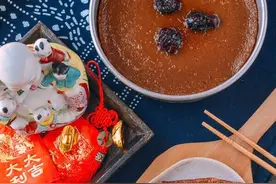 麻麻爱宝宝，亲手做糕糕——红糖年糕图片