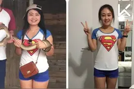 不去健身房，微胖的她用Keep练出6块腹肌！图片