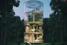哈萨克斯坦建筑师即将建造一栋梦幻玻璃房图片