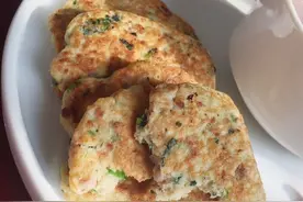营养又健康的宝宝辅食，牛肉山药蔬菜饼，轻松易做，辣妈get图片