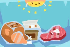 为什么打开冰箱时，冷藏柜会亮，冷冻柜却不会亮？图片