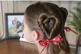 10款小女孩的扎小辫发型，心灵手巧的妈妈们不妨学一学！图片