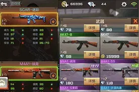 cf手游SCAR迷彩和M4A1战龙哪个好 对比分析图片