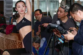 健身馆拍模特，“压（亚）力山大”！图片
