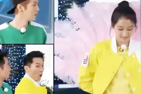 看鹿晗和关晓彤在跑男的小细节，终于发现原来那时鹿晗就爱上她了