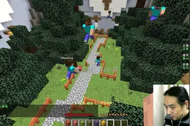 nor叔 创造我的世界建筑大师 丛林里的一条小路