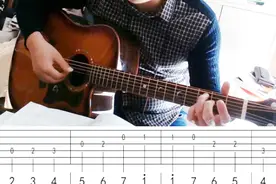 吉他自学快速入门：1分钟教你学会看谱视频封面