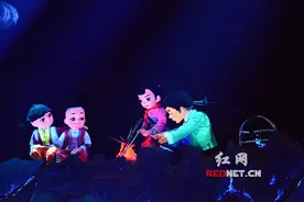 大型原创木偶剧《留守大山的孩子》接受专家组验收图片