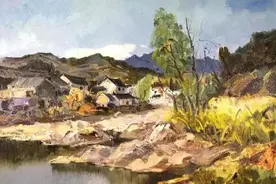教你画风景，点线面的结合图片