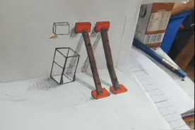 看我国的大学生手绘的机械3D图，吊爆了图片