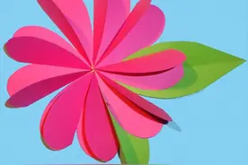 母亲节儿童手工立体花朵制作图解教程图片