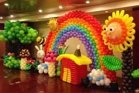 用气球布置生日派对，儿童会留下最珍贵的回忆图片