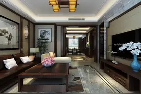 首开常青藤260㎡--极富清雅、含蓄的完美中式风格图片